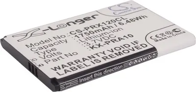 Zdjęcie produktu dla TECHTEK Bateria kompatybilny z [Panasonic] KX-PRX110, KX-PRX110GW, KX-PRX120, KX-PRX120GW, KX-PRX150, KX-PRX150GW zastępuje KX-PRA10