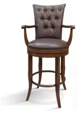 Produktbild von Barhocker Stühle Stuhl Designer Holzstuhl Esszimmerstuhl Hocker Braun