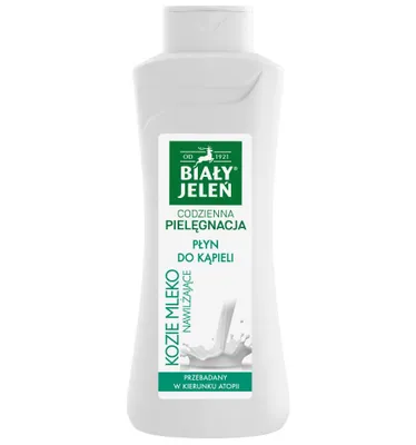 Immagine prodotto di Latte di capra White Deer Lozione ipoallergenica per bagno e doccia, 750 ml