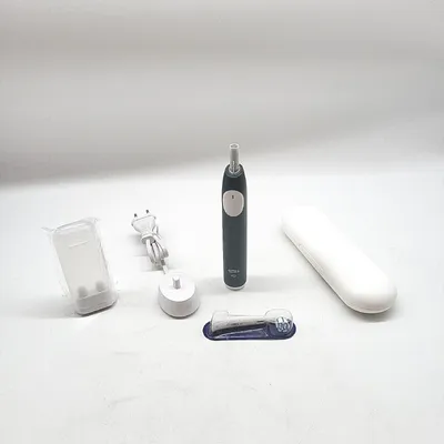 Produktbild von Oral-B iO Series 2 Elektrische Zahnbürste/Electric Toothbrush, 1 Aufsteckbürste, 3 Putzmodi für Zahnpflege, Magnet-Technologie, Designed by Braun, Forest Green