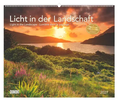 Produktbild von Wandkalender 2027 – Landschaftsimpressionen, 60x50 cm