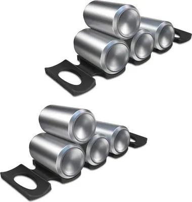 Image de Porte-bouteille pliable en silicone noir