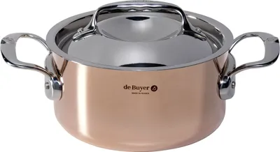 Produktbild von De Buyer  GEMUSETOPF MIT DECKEL PRIMA MATERA 16CM
