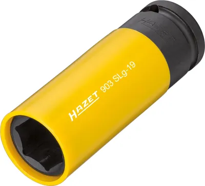 Immagine prodotto di Inserto per chiave a bussola ad alta resistenza con manicotto in plastica da 1/2" 19x85 mm Hazet | 4000896045839