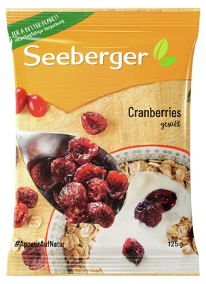 Produktbild von Cranberries - gesüßt: 125 g Inhalt: 125 g