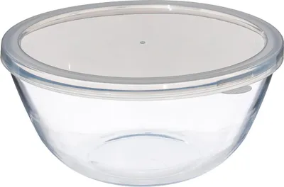 Produktbild von Schüssel mit Deckel, transparentes Glas