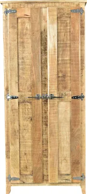Produktbild von SIT Möbel Garderoben-Schrank | 2 Türen | Mangoholz natur | B 80 x T 40 x H 180 cm | 02564-01 | Serie FRIGO