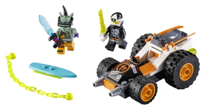 Produktbild von LEGO 71706 NINJAGO 4+ Coles Speeder, Prime Empire Rennwagen Spielzeug für Vorschulkinder