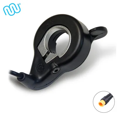 Produktbild von windmeile | Daumengas, Gashebel, Geschwindigkeitsregler, 3-pin Julet Stecker, E-Bike, Elektro Fahrrad, Pedelec, Scooter