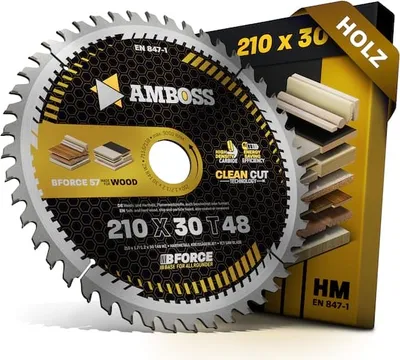 Produktbild von HM Kreissägeblatt - 210 x 1.7/1.2 x 30 Z48 WZ