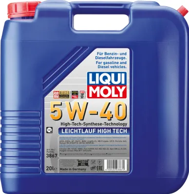 Produktbild von Liqui Moly Motoröl Leichtlauf High Tech II High Tech 20l 5w-40