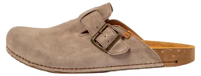 Image de El Naturalista Sabots pour Femme/Homme N5796 SILK SUEDE TAUPE / BALANCE Couleur Beige