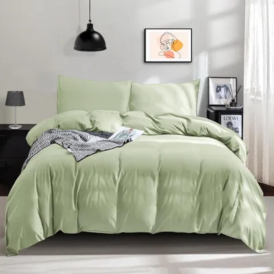 Obrázok produktu pre Sada posteľnej bielizne z mikrovlákna, 155 x 220 cm, vrátane obliečok na vankúše