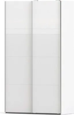 Produktbild von Veto Kleiderschrank A 2 türig H220 cm x B122 cm weiss, weiss hochglanz.