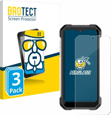 Produktbild von 3x BROTECT Schutzglas für Unihertz Tank Mini Schutzfolie Panzer Folie Glas Display Schutz klar