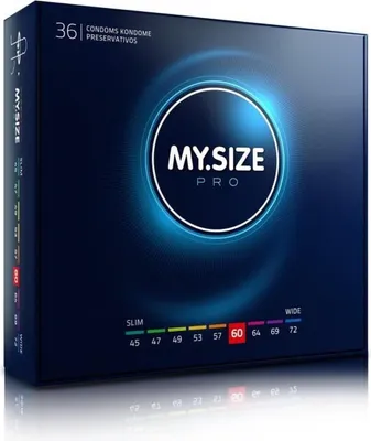 Zdjęcie produktu dla My Size PRO, Prezerwatywy 60mm, 36 sztuk