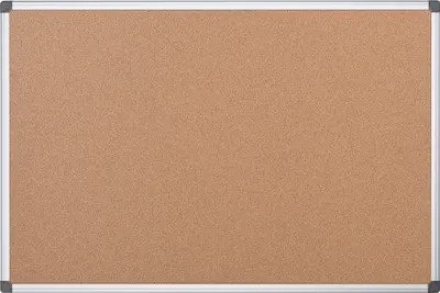 Produktbild von Bi-Office Korktafel "Maya" 600 x 450 mm Aluminiumrahmen