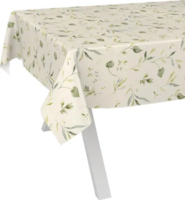 Produktbild von Tischdecke Relax Canada Creme 2000x140cm Schnittkante Wachstuch abwaschbar