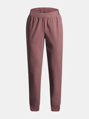 Obrázek produktu pro Dívčí tepláky UNDER ARMOUR UA RIVAL WOVEN JOGGER 1384207-651 HNĚDÁ velikost: 134