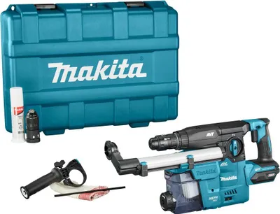 Immagine prodotto di Makita HR009GZ02 Trapano a percussione a batteria 40V + accessori + valigetta senza batteria/caricabatteria