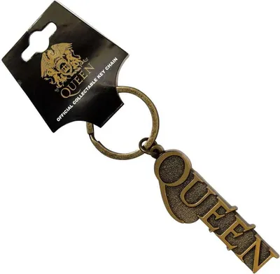 Obrázek produktu pro Queen - Přívěsek na klíče s logem RO11226 (jedna velikost) (zlatý)