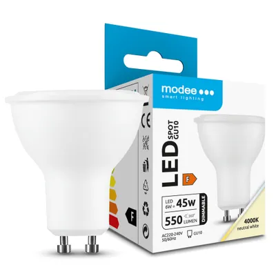 Produktbild von Modee Lighting LED-Glühbirne GU10 6W 4000K dimmbar