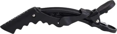 Produktbild von Framar Gator Grips Haarklammern, Schwarz, 4 Stück