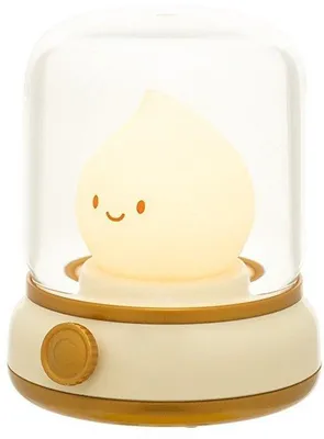 Image de Lampe au design rétro pour chambre à coucher et chambre d'enfant, protection des yeux, table de chevet, rechargeable, lampe LED