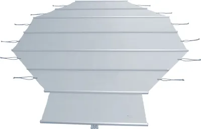 Produktbild von Trend Rollschutzabdeckung | Standard | oval | 700 x 350 cm | Hellgrau