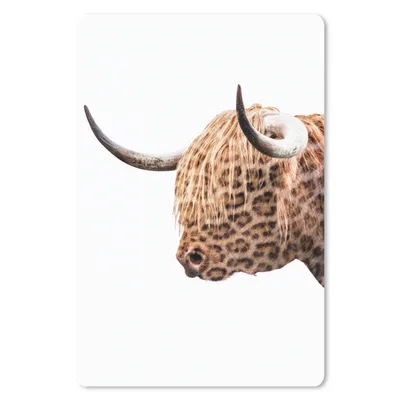 Produktbild von MuchoWow® Mauspad Mousepad Schottischer Highlander - Panther - Spiel 40x60 cm - Mousepads - Maus Mat - Pad - Mausunterlage - Schreibtisch Accesoire