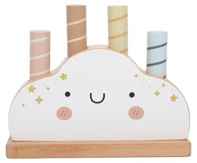 Produktbild von Atan Holz Pop-Up Spielzeug bunt und lehrreich