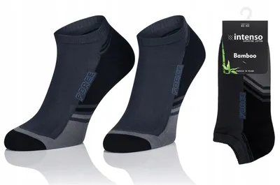 Produktbild von Intenso 1733 Sportliche Sneaker Socken Bambus Atmungsaktiv