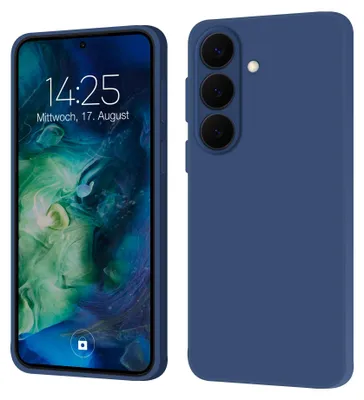 Produktbild von Hülle für Samsung Galaxy S26 FE Case Cover Bumper Smartphone Softgrip Schutzhülle Farbe: Blau