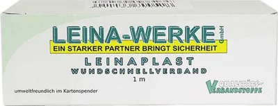Produktbild von LEINAPLAST Pflaster 1 m x 6 cm, Non woven, weiß (8970151)