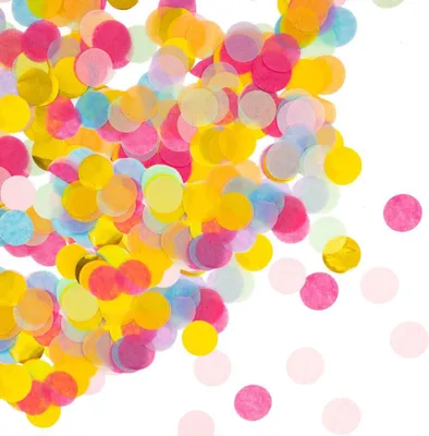 Produktbild von Oblique Unique Papier Konfetti 1000 Stk Tischdeko Geburtstag Party Hochzeit - Mix 3
