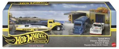 Produktbild von Hot Wheels HRT51, Fahrzeug-Set, 3 Jahr(e), Kunststoff, Metall, Mehrfarbig