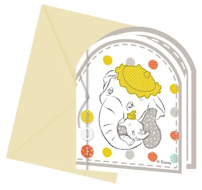 Produktbild von Babyparty Gestanzte Einladungskarten