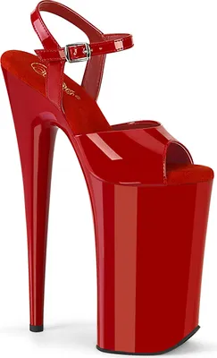 Produktbild von BEYOND-009 Damen Sandale von Pleaser, Rot  , EU 35, US 5
