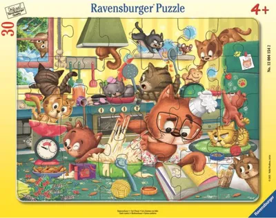 Immagine prodotto di RAVENSBURGER Puzzle Cat's Folly 30 pezzi