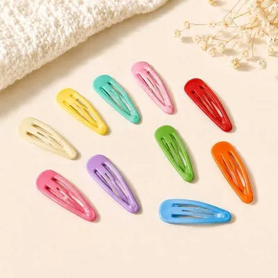 Imagen del producto de Horquillas para el pelo de niña - 40 unidades - 3 cm - Antideslizantes - Multicolor