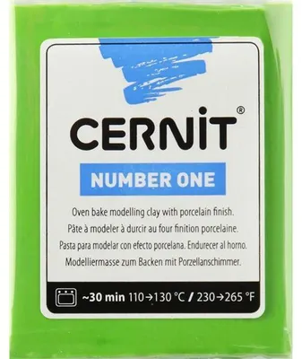 Produktbild von Cernit ofenhärtende Modelliermasse 56 g - 611 - Hellgrün