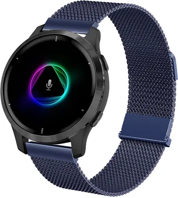 Immagine prodotto di Bracciale in acciaio inossidabile a maglia, 43 mm, 20 mm, cinturino di ricambio per smartwatch