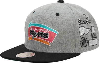 Image de Casquette Mitchell & Ness HHSS4786-SASYYPPPGREY pour Unisex