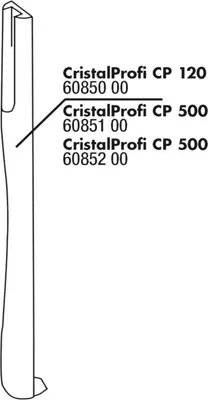 Produktbild von JBL Ersatzteil CP 500 Fuß für Filterbehälter