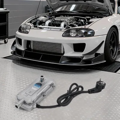 Obrázek produktu pro Předehřívač motoru do auta - 2000 W, elektrický předehřívač motoru - rychlé zahřátí - pro osobní automobily v zimě