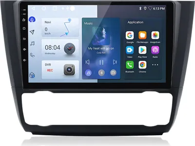 Obrázek produktu pro Carplay android auto 9Zoll 2+64G Andriod13 Autoradio für BMW 1S E88 E82 E81 E87 2004-2011 GPS NAVI SWC RDS DSP DAB+ 2 DIN 4 Kern