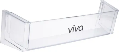Produktbild von Viva 708563 00708563 Abstellfach Flaschenabsteller Flaschenregal Türablagefach Flaschenabsteller Türabsteller Türablage Türfach Konsole 460x100mm Kühlschrank Kühlkombi