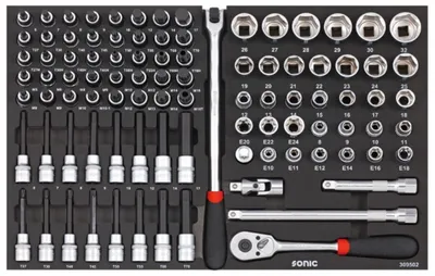 Produktbild von SONIC Steckschlüsselsatz 309502 10.44kg