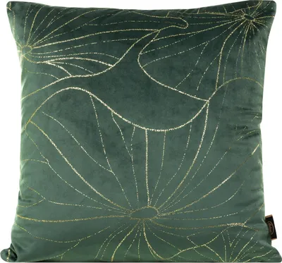 Immagine prodotto di EUROFIRANY | Copricuscino - 45x45 cm - Menta scuro - Velours