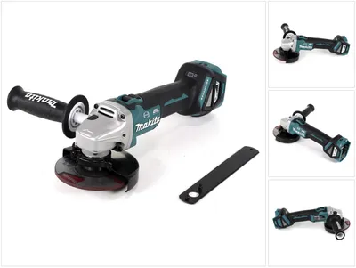 Obrázek produktu pro Makita DGA 513 Z Akumulátorová úhlová bruska 18 V 125 mm Brushless Solo - bez baterie, bez nabíječky